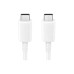 Кабель Samsung EP-DN975BWRGRU USB Type-C (m)-USB Type-C (m) 1м белый (упак.:1шт) [EP-DN975BWRGRU]