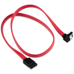 Кабель Buro SATA SATA 0.5м (BU-SATA-SATA-ANG-LOCK) красный [BU-SATA-SATA-ANG-LOCK]