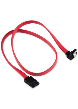 Кабель Buro SATA SATA 0.5м (BU-SATA-SATA-ANG-LOCK) красный [BU-SATA-SATA-ANG-LOCK]
