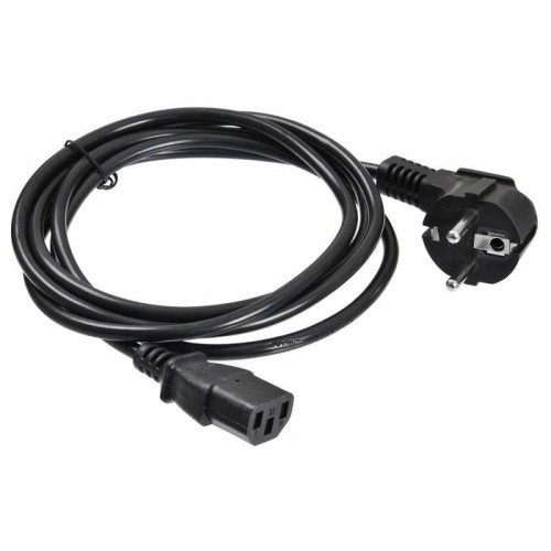 Кабель Buro BU-PCAB-3M-16A IEC C13 Евровилка 3м [BU-PCAB-3M-16A]