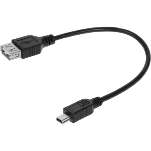 Кабель Buro OTG_MINI 0.2м черный