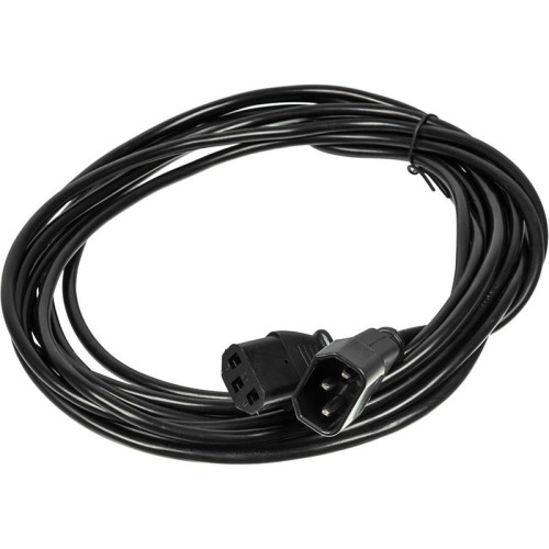Кабель-удлинитель Buro AN23-1008-5 IEC C13 IEC C14 5м черный [AN23-1008-5]