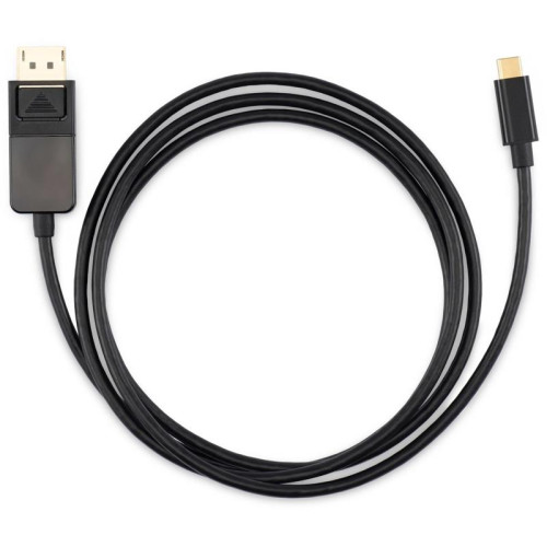 Кабель Buro ver1.4 USB Type-C (m) DisplayPort (m) 1.5м (BU-TYPEC-DP-1.5M) черный [BU-TYPEC-DP-1.5M]