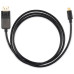 Кабель Buro ver1.4 USB Type-C (m) DisplayPort (m) 1.5м (BU-TYPEC-DP-1.5M) черный [BU-TYPEC-DP-1.5M]