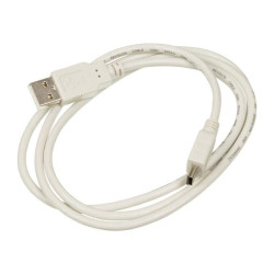 Кабель Ningbo USB A(m) mini USB B (m) 1м (USB2.0-M5P) серый [USB2.0-M5P]