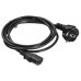 Кабель Buro BU-PCAB-ZP1 IEC C13 Евровилка 3м [BU-PCAB-ZP1]