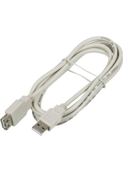 Кабель-удлинитель Ningbo USB A(m) USB A(f) 1.8м (USB2.0-AM-AF-BR) (блистер) [USB2.0-AM-AF-BR]