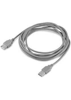 Кабель Buro USB A(m) USB A(f) 3м (BHP RET USB_AF30) серый (блистер) [BHP RET USB_AF30]