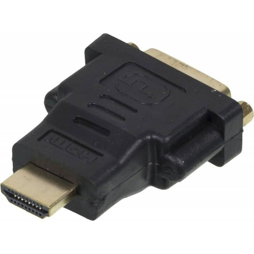 Переходник Ningbo HDMI (m) DVI-D (f) (CAB NIN HDMI(M)/DVI-D(F)) черный [CAB NIN HDMI(M)/DVI-D(F)]