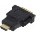 Переходник Ningbo HDMI (m) DVI-D (f) (CAB NIN HDMI(M)/DVI-D(F)) черный [CAB NIN HDMI(M)/DVI-D(F)]