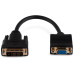 Переходник Buro DVI-D (m) VGA (f) 0.23м (BU-DVI-VGA) черный [BU-DVI-VGA]