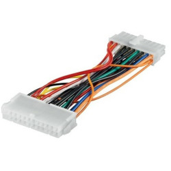 Переходник питания ATX Greenсonnect GC- ST321-0.15 m 24-pin -> 20-pin, (F/M) 22 AWG, медь, пакет