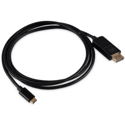 Кабель Buro ver1.4 USB Type-C (m) DisplayPort (m) 1.5м (BU-TYPEC-DP-1.5M) черный [BU-TYPEC-DP-1.5M]