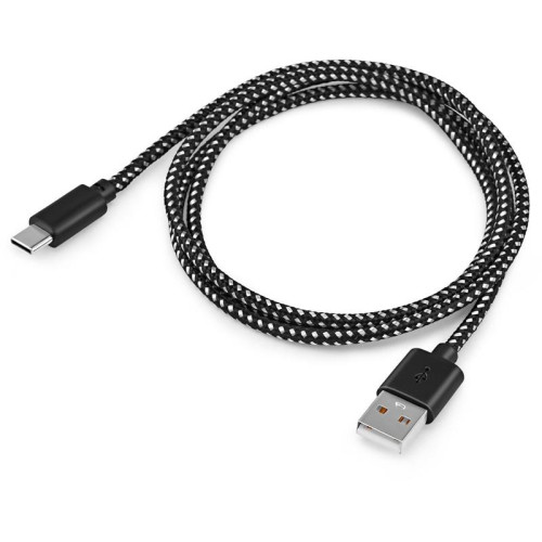 Кабель Buro Braided BHP RET TYPEC1 USB (m)-USB Type-C (m) 1м [BHP RET TYPEC1]