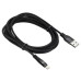 Кабель Digma LIGHT-3M-BRAIDED-BLK USB (m)-Lightning (m) 3м черный [LIGHT-3M-BRAIDED-BLK]