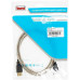 Кабель-удлинитель Buro USB2.0-AM-AF-S USB A(m) USB A(f) 1.8м [USB2.0-AM-AF-S]