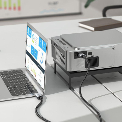 Кабель Hoco US03 ver2.0 HDMI (m) HDMI (m) 2м черный коробка