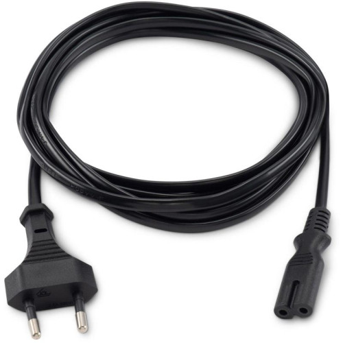 Кабель Buro IEC C7 (2-pin) Евровилка 3м (BU-PCAB-3-2PIN) [BU-PCAB-3-2PIN]