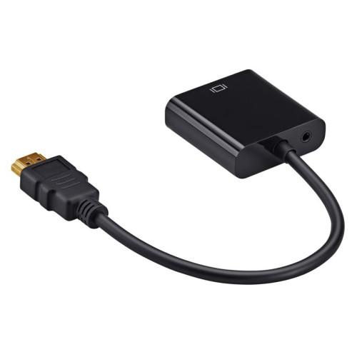 Переходник Buro HDMI (m) VGA (f) 0.1м (HDMI-M-VGA-F) [HDMI-M-VGA-F]