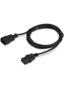 Кабель KingPrice KP-PC-C13-C14-1.5m IEC C13 IEC C14 1.5м черный