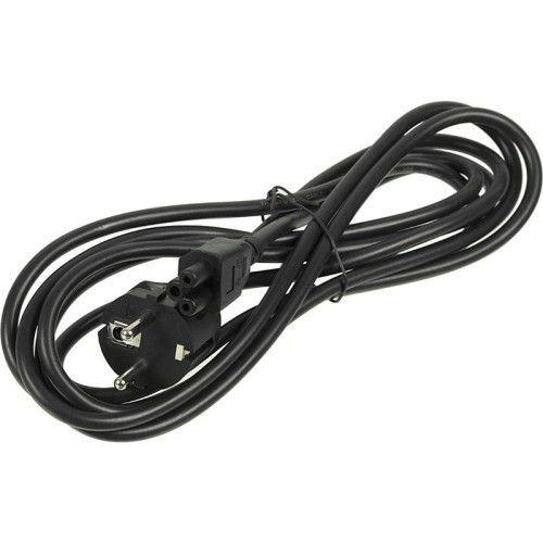 Кабель Ningbo IEC C5 (3-pin) Евровилка 1.8м (NCABLE) черный [NCABLE]