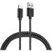 Кабель Buro Braided BHP RET TYPEC1 USB (m)-USB Type-C (m) 1м [BHP RET TYPEC1]