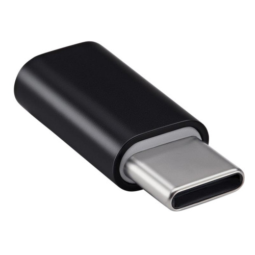 Переходник Buro BHP RET TPC-MCR micro USB (f)-USB Type-C (m) черный [BHP RET TPC-MCR]