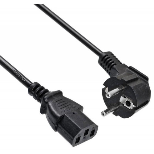 Кабель Buro BU-PCAB-3M-16A IEC C13 Евровилка 3м [BU-PCAB-3M-16A]