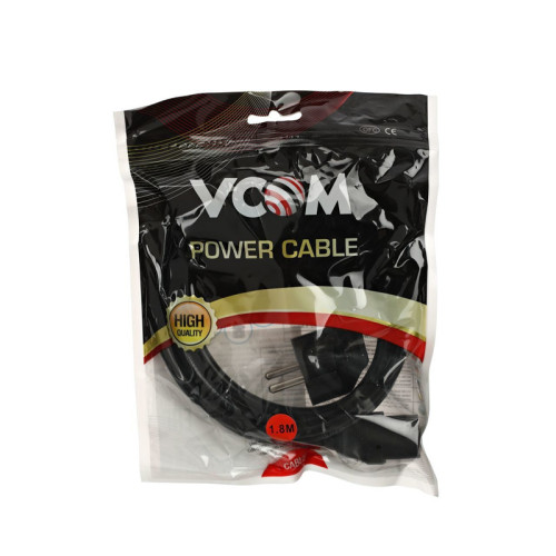 Кабель/ Кабель компьютер --> розетка 220V ( угловая Евровилка) <VDE> 3G*1mm2 VCOM <CE021-CU1.0-1.8> , 1,8 м Кабель/ Кабель компьютер --> розетка 220V ( угловая Евровилка) <VDE> 3G*1mm2 VCOM <CE021-CU1.0-1.8> , 1,8 м