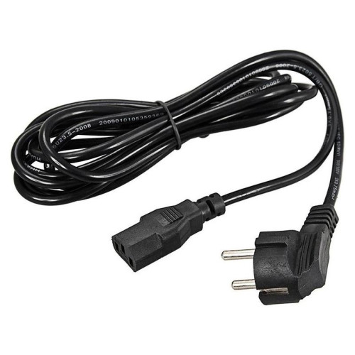 Шнур питания Rexant 04-2731 Schuko-C13 проводник.:3x0.75мм2 0.6м 220В черный