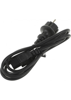 Шнур питания Lanmaster LAN-PP13/SH-1.8-BK C13-Schuko проводник.:3x0.75мм2 1.8м 220В 10А черный