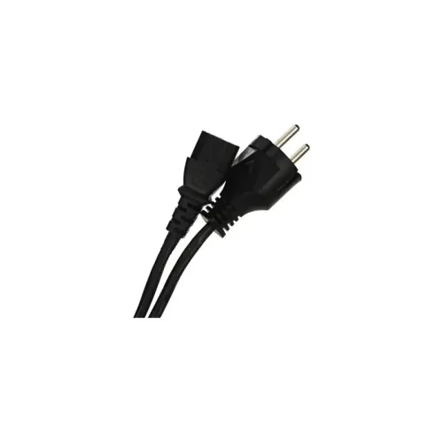 Кабель/ Кабель компьютер - розетка 220V EU (прямой) <VDE>3GX1,0мм2, 1,8m, медь, Telecom <TE021-CU1.0-1.8M>