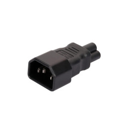 4PH Переходник C14 - C5, прямой, цвет черный, 4PH-R90290