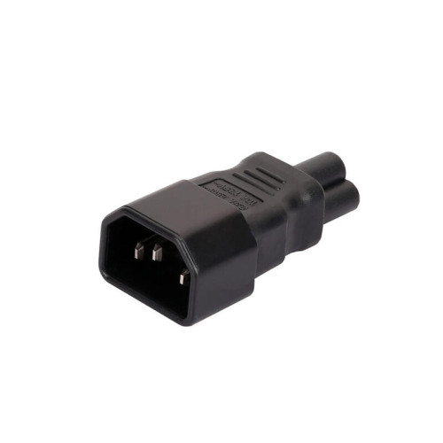 4PH Переходник C14 - C5, прямой, цвет черный, 4PH-R90290