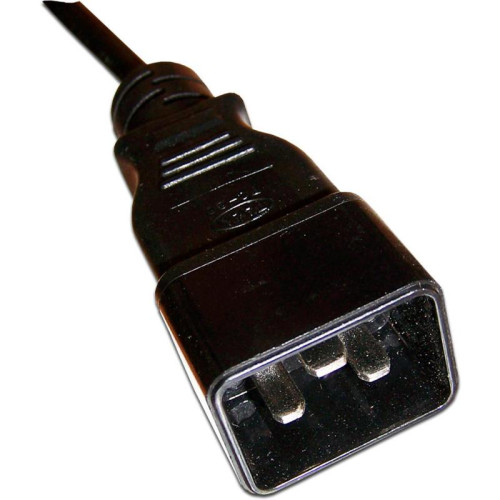 Шнур питания Lanmaster LAN-PP13/20-3.0-BK C13-C20 проводник.:3x0.75мм2 3м 220В 10А черный