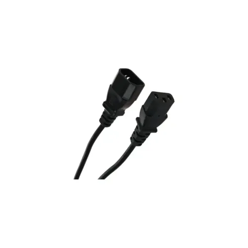 Кабель/ Кабель UPS - устройство 220V (IEC-320-C13/C14) <VDE>3G0,75mm2 ,3,0m, медь,Telecom <TE001-CU0.75-3M>