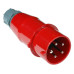 Вилка Lanmaster LAN-IEC-309-32A3P/M красный Вилка Lanmaster LAN-IEC-309-32A3P/M красный