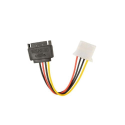 Кабель Cablexpert CC-SATA-PS-M Кабель питания SATA Cablexpert 15см, sata 15pin/molex 4pin, пакет (086776)