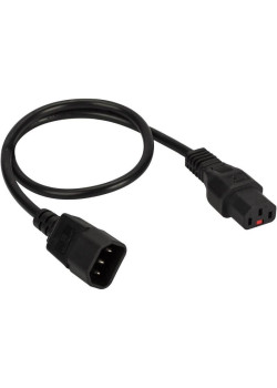 Шнур питания Lanmaster LAN-PP13L/14-3.0-BK проводник.:3x0.75мм2 3м 220В 10А