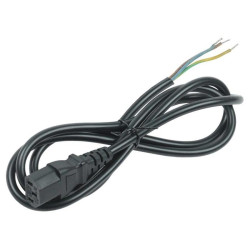 Шнур питания ITK PC-C13N-2M C13 проводник.:3x1.5мм2 2м 230В 10А черный