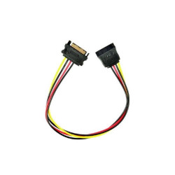 Кабель Cablexpert CC-SATAMF-01 Удлинитель кабеля питания SATA Cablexpert 15pin(M)/15pin(F) 30см