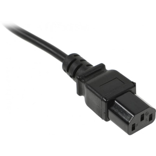 Шнур питания Lanmaster LAN-PP13/SH-1.8-BK C13-Schuko проводник.:3x0.75мм2 1.8м 220В 10А черный