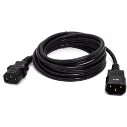 Шнур питания NTSS NTSS-PC13145 C13-С14 проводник.:3x1мм2 3м 220/250В 10А черный