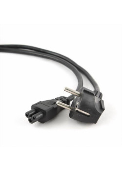 Кабель питания для ноутбуков Cablexpert PC-186-ML12 1.8м, Schuko- C5, 10А, пакет 02385 PC-186-ML12 Cablexpert C5 S22 3 х 0.75 {100} (001927) (031936)