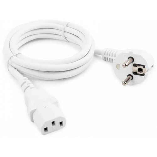 Кабель питания Cablexpert PC-186-1-3 белый, 1.8м, Schuko(S22) - C13, Сечение провода 3x1кв.мм, с заземлением, без индивидуальной упаковки (сборка) Кабель питания Cablexpert PC-186-1-3 белый, 1.8м, Schuko(S22) - C13, Сечение провода 3x1кв.мм, с заземлением, без индивидуальной упаковки (сборка)