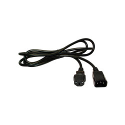 Кабель Lanmaster LAN-PP13/14-2.0-BK (упак.:1шт) 1м черный