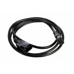 Шнур питания Rem R-10-Cord-C13-C14-3 C13-С14 проводник.:3x1мм2 3м 220В 10А (упак.:1шт) черный
