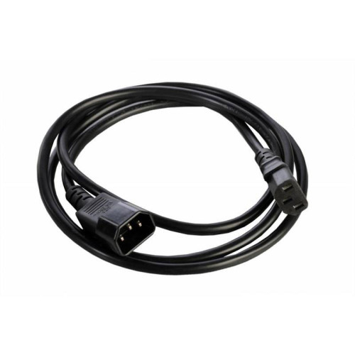 Шнур питания Rem R-10-Cord-C13-C14-3 C13-С14 проводник.:3x1мм2 3м 220В 10А (упак.:1шт) черный