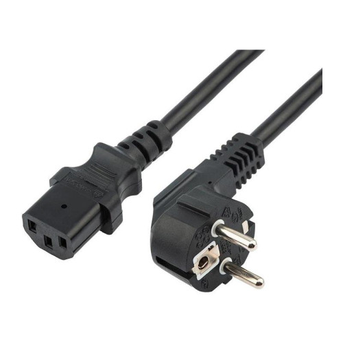 Шнур питания Rexant 11-1131 C13-Schuko проводник.:3x0.75мм2 1.8м 220В 6А черный