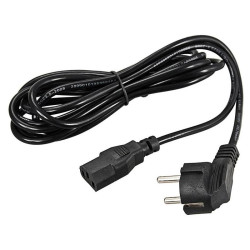 Шнур питания Rexant 11-1132 C13-Schuko проводник.:3x0.75мм2 3м 220В 6А черный